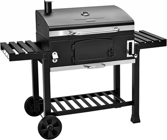 Grill, TAINO HERO XXL Smoker Holzkohle BBQ Grillwagen Standgrill