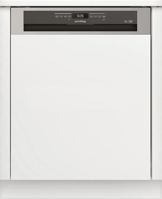 Geschirrspüler 3T131, Breite 60 cm, 41 dB, Fast&Clean 28', Privileg RBO A F X Integrierbarer, Auto Door, Push&Go, Intensivprogramm, Startzeitvorwahl