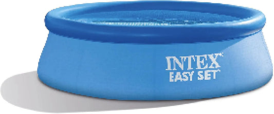 Intex Pool 28110NP, Fassungsvermögen 2419 L, Maße 244x76 cm, Aufstellpool Easy Set Rund, PVC, Blau