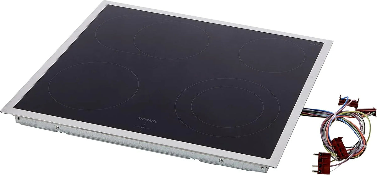 Siemens Kochfeld iQ300 EA645GN17, Elektrokochfeld, herdgebunden, Breite 60 cm, 4 highSpeed Kochzonen, Bräterzone und Zweikreiszone
