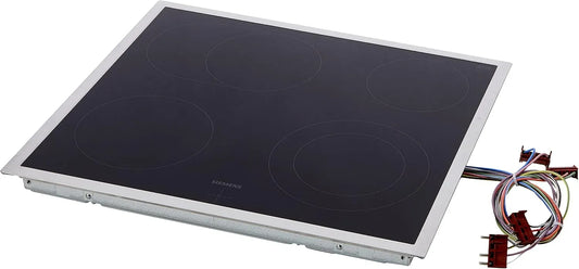 Siemens Kochfeld iQ300 EA645GN17, Elektrokochfeld, herdgebunden, Breite 60 cm, 4 highSpeed Kochzonen, Bräterzone und Zweikreiszone