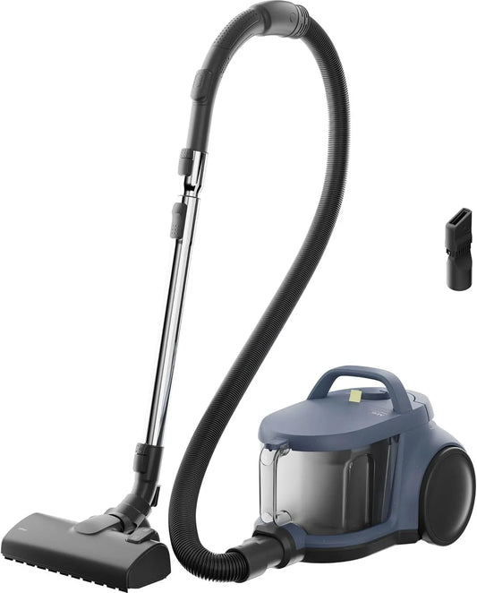 AEG Staubsauger CLEAN 5000 AL51C1LDB, 1000 Watt, 9m Aktionsradius, Fassungsvermögen 2l Staubbehälter, 50% Recyclingmaterial, Beutellos, Zubehör, Blau
