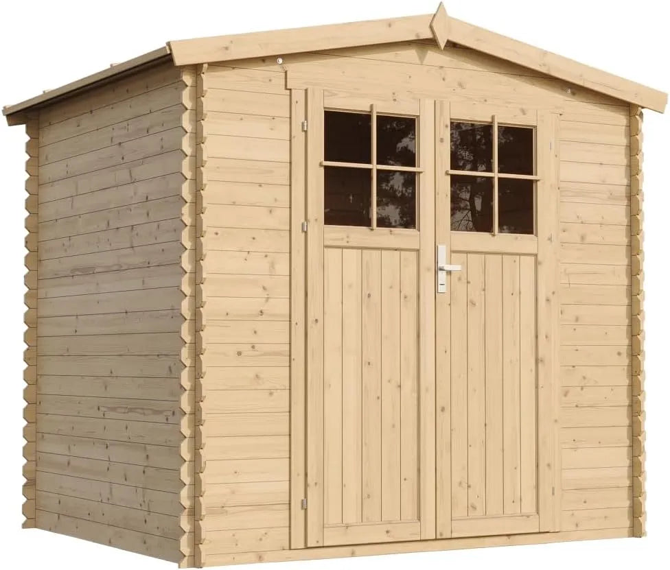 Gartenhaus B2316xL226xH218 M369F+M369G, Holz, 3.53 m2, Gerätehaus Hochwertige abschließbare Tür mit Boden Imprägnierte cm