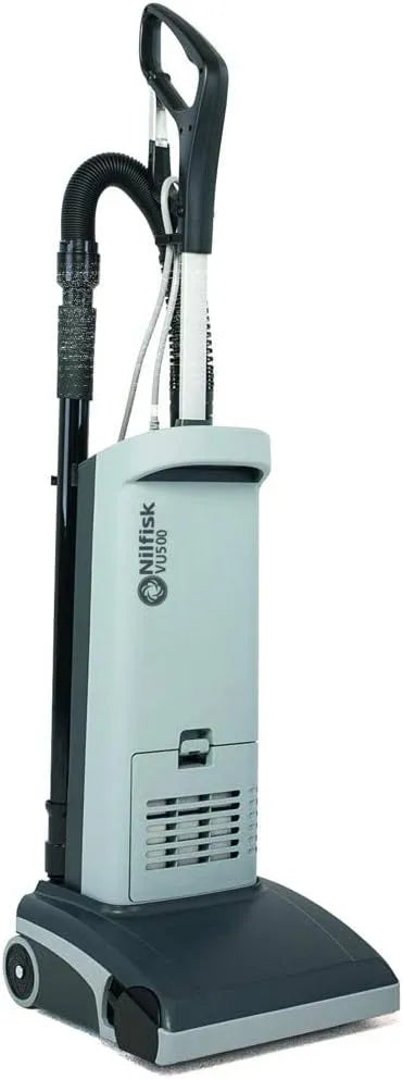 Nilfisk Modell, Bürstsauger VU500 107418426, Bürstsauger, Aufnahmeleistung 810 Watt, Luftmenge 27 l, Hauptfilterfläche 2400 cm² Netzkabellänge 10 m