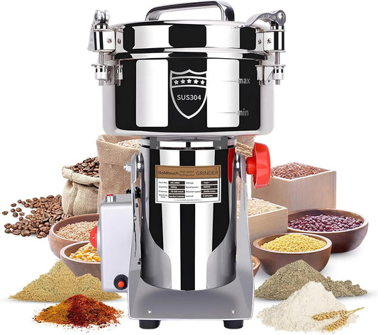Modell 32000U 32000U 32000U/min Goldtouch GetreidemüHle, Elektrische 2000g 3600W Electric Grain Mill 32000U, Schaukelnde Basis Kornmühle für Reis