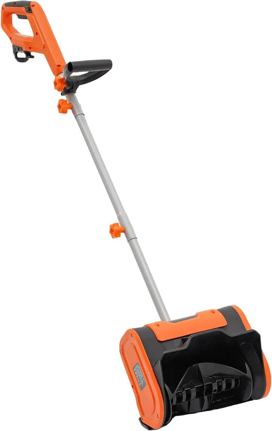 Schneefräse, Leistung 1800W Elektrisch, mit Kabel 3500rpm Schneeschieber Elektrischer Schneeschieber 32cm Räumbreite 15cm