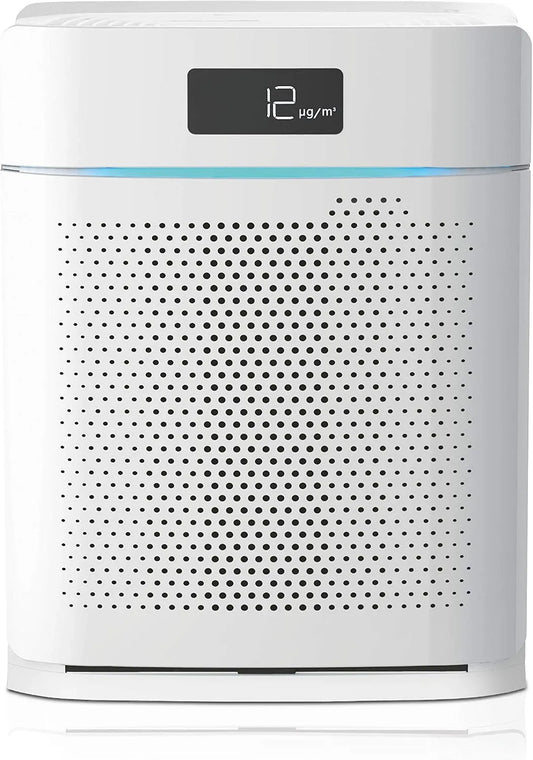 Luftreiniger AP35 IDEAL, bis zu 35m², gegen Pollen, Allergene, leise für Schlafzimmer, Büro, bis 45m², mit HEPA- & Geruchsfilter, Feinstaub