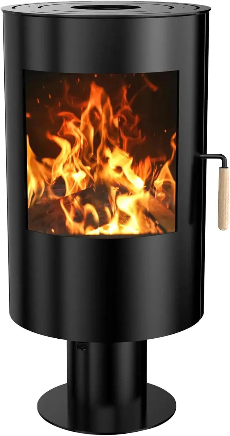 Holzofen Oscar, Leistung 8,2 kW Sannover, mit Fuß