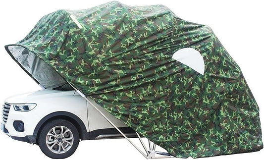 Carport Hydraulischer klappbarer, mit einziehbarem Design für den Außenbereich von Fahrzeugen und kältebeständigem Schutz