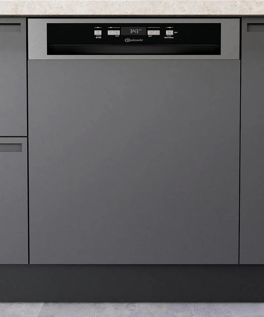 Bauknecht Geschirrspüler BKSV2, Breite 60 cm, PAN Integrierbarer, ActiveDry, automatisches Türöffnungssystem, MultiZone, Startzeitvorwahl, Edelstahl