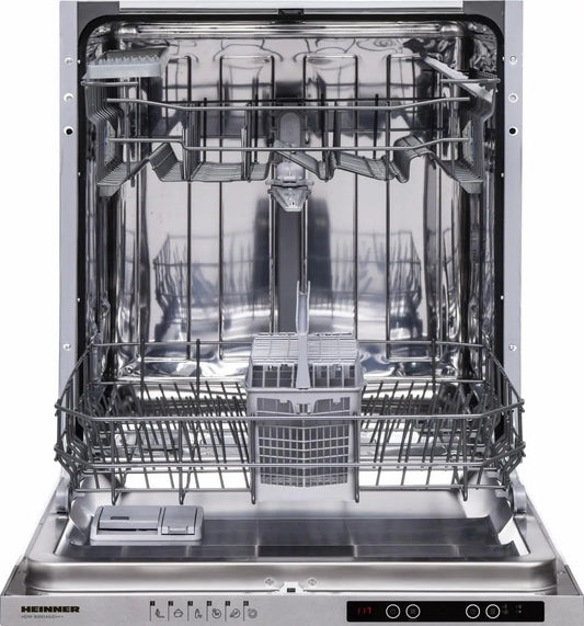 Geschirrspüler HDW-BI6614AID+++ Einbau, 14 Maßgedecke, 6 Betriebsprogramme, Breite 60cm, 5 Jahre, Energieklasse E, Aquastop, modernes Design