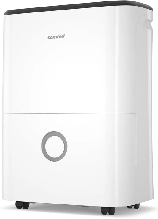 Comfee Luftentfeuchter 24H MDDF-16DEN7, ' 16L, Raumgröße ca. 80m³, 32m², entfeuchter mit 3 Betriebsarten Timer, Wassertank 3L
