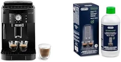 De'Longhi Kaffeevollautomat ECAM11.112.B 2-Tassen-Funktion DLSC 500, mit Espresso Direktwahltasten und Drehregler, Magnifica S