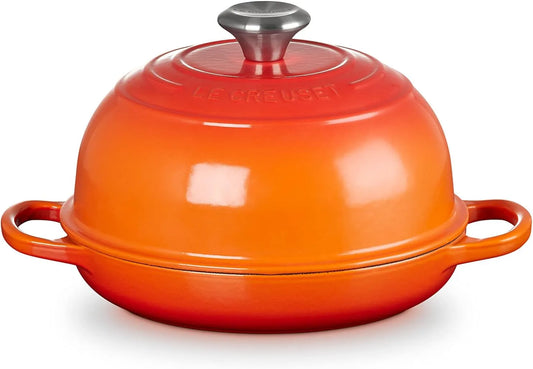 Signature Gusseisen Brot Bräter 21301240900430 Le Creuset, Breite 24cm, Ofenrot