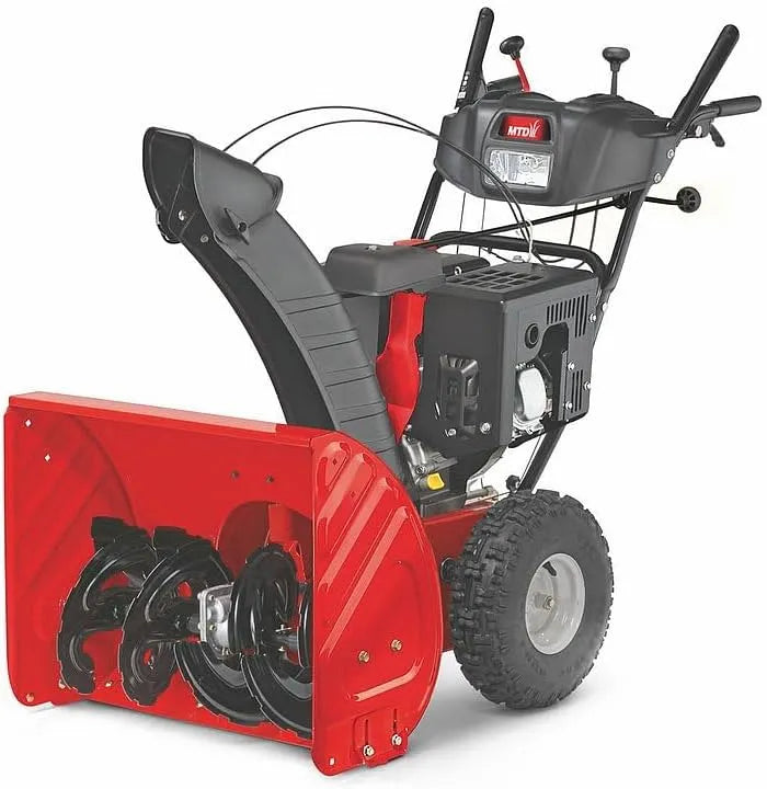 Schneefräse ME 66 Optima, Breite 66 cm, Seilzug & E-Start 230 V, rot