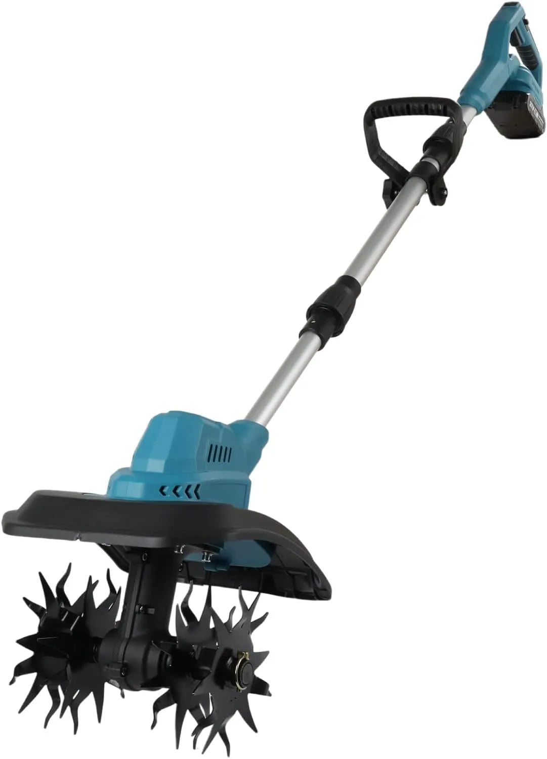 Makita Motorhacke, Akku für 18V, Leistung 500W Bürstenloser Motor, 22cm Arbeitsbreite & 17cm Tiefe, 48 Robuste Stahlzinken, Spannung 18V, ohne Akku