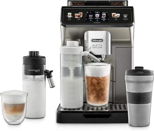 Delonghi Modell ECAM 450.86 450.86.T, in Schwarz,.T Eletta Explore Cold Brew