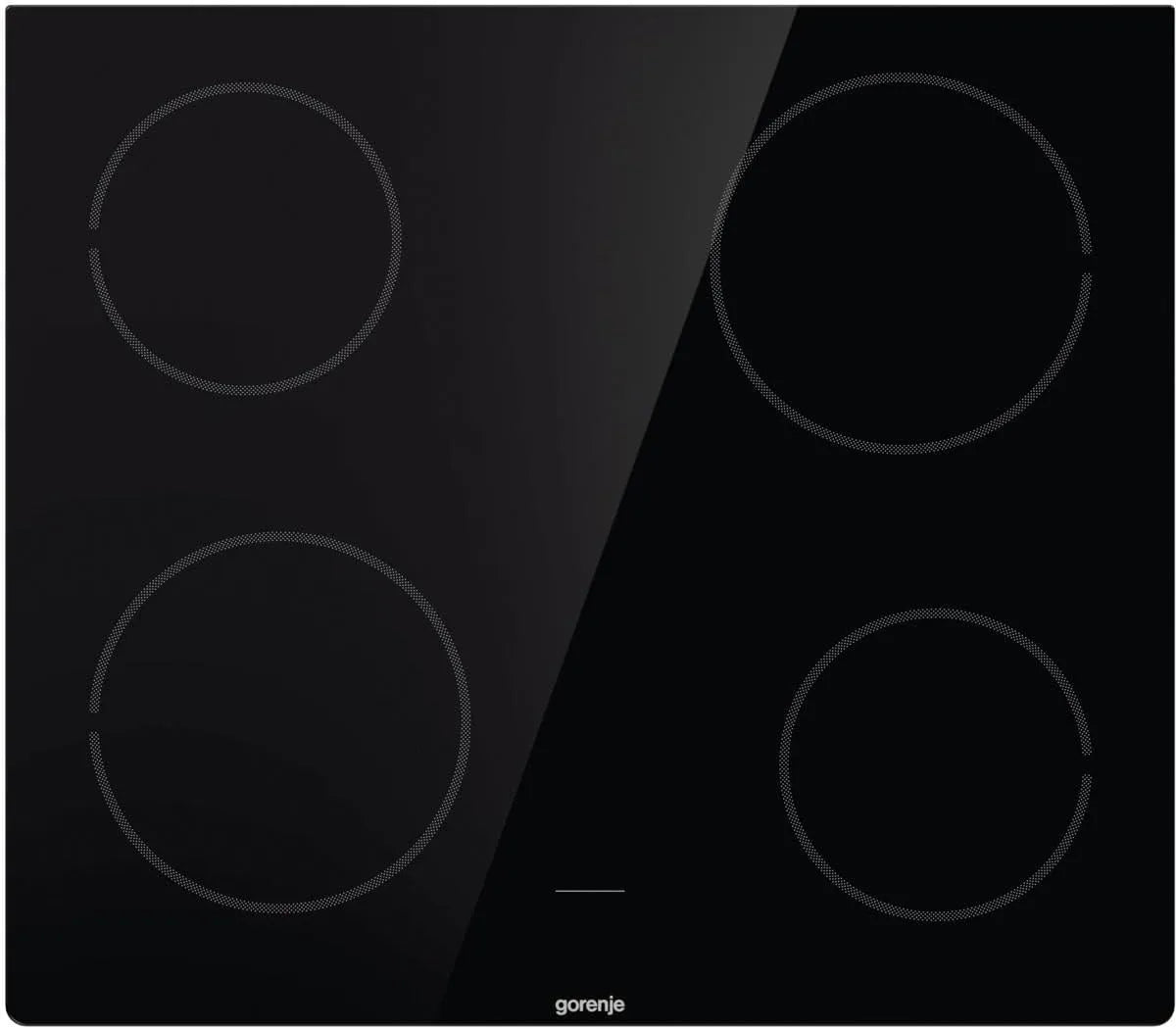 Gorenje Kochfeld ECD 641 BSC, Breite 60 cm, Rahmenlos Nicht-Autarkes, Glaskeramik