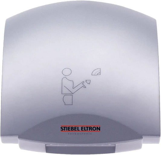 Händetrockern HTT 5 SM 182053 STIEBEL ELTRON, Warmluft, kurze Trocknungsdauer, geräuscharm, berührungslos, Aluminium-Druckgehäuse, silber-metallic