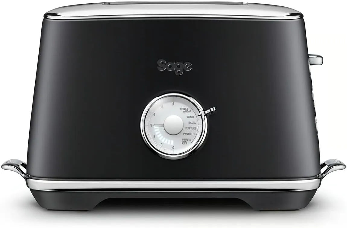 Sage Toaster 2-Scheiben-Toaster, Toast Select Luxe, Verstellbarer Bräunungsgrad, Schwarzer Trüffel, 840-1000 W, 6 Einstellungen, Mit Liftfunktion
