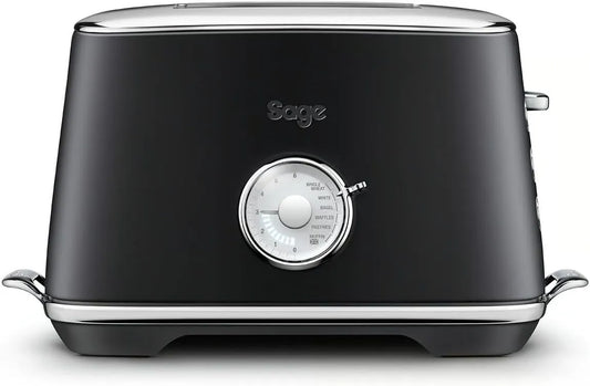 Sage Toaster 2-Scheiben-Toaster, Toast Select Luxe, Verstellbarer Bräunungsgrad, Schwarzer Trüffel, 840-1000 W, 6 Einstellungen, Mit Liftfunktion
