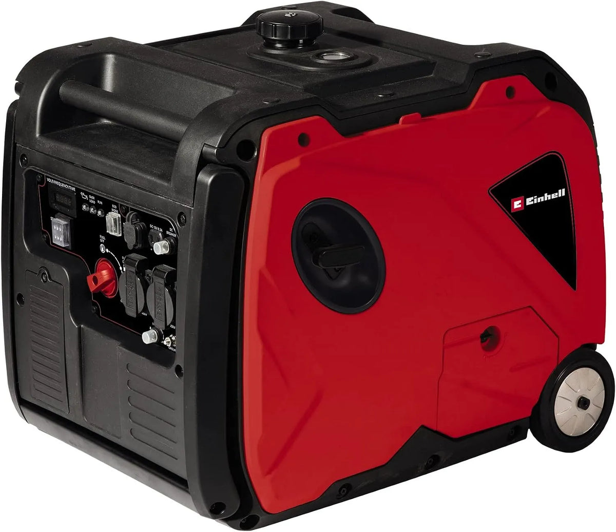 Einhell Stromerzeuger TE-IG 3500 4-Takt-Motor, Fassungsvermögen 8,3 L Tank, 2x 230 V, 2x USB-Anschluss, Inverter, max 3300 W, 3200 W Dauerleistung