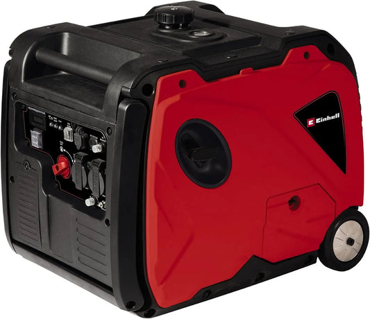 Einhell Stromerzeuger TE-IG 3500 4-Takt-Motor, Fassungsvermögen 8,3 L Tank, 2x 230 V, 2x USB-Anschluss, Inverter, max 3300 W, 3200 W Dauerleistung