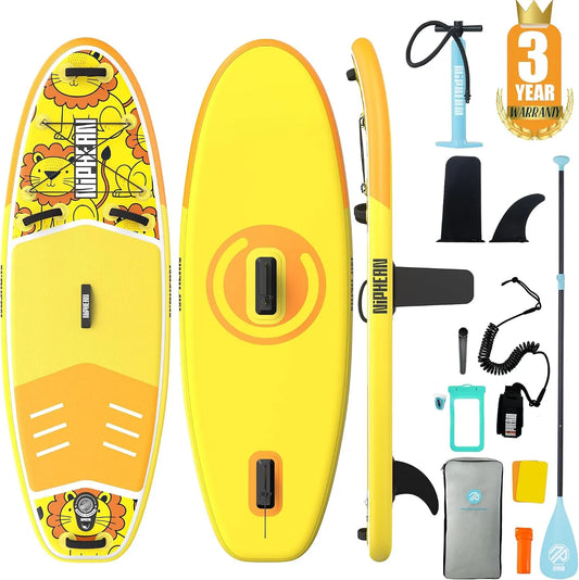 Up Paddling Board mit Sitz Niphean Stand, Standup Paddle Board mit +30% Balance StabilTrac-Finne, Ultraleichtes, SUP Board für Frauen