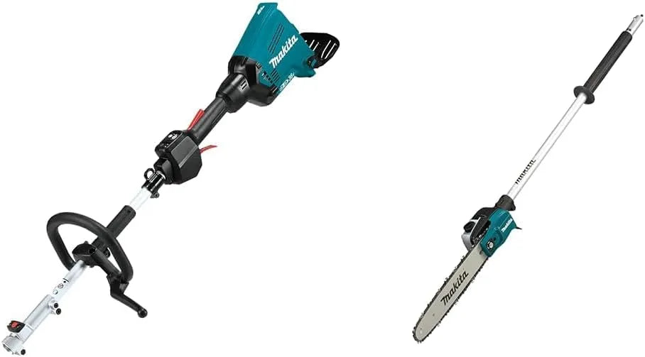 Makita Modell DUX60Z EY403MP, Akku Multifunkt Antrieb 2, ohne Akku, Spannung 18 V & Kettensägenaufsatz, ohne Ladegerät, Petrol