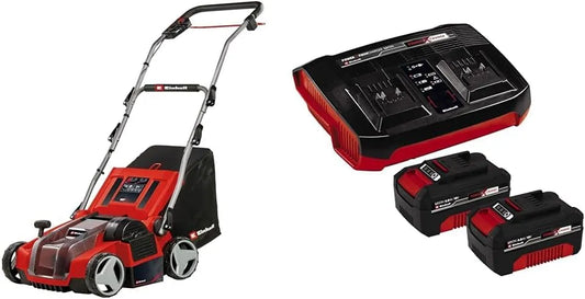 Einhell Akku-Vertikutierer-Lüfter GE-SA 36, Spannung 36 V, Fassungsvermögen 28L Fangsack, Brushless, Akku-Vertikutierer-Lüfter /35 Li Power X-Change