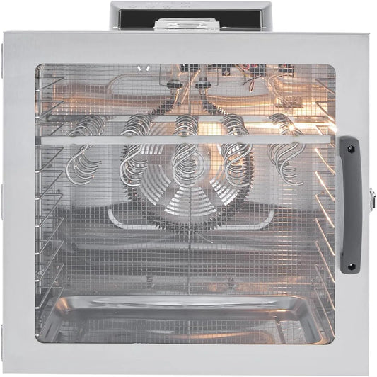 Modell 24H Dörrautomat Edelstahl, Fassungsvermögen 42.5L Trockenschrank 30-90°C Temperaturbereich Food Dehydrator, Fisch und Beef Jerky