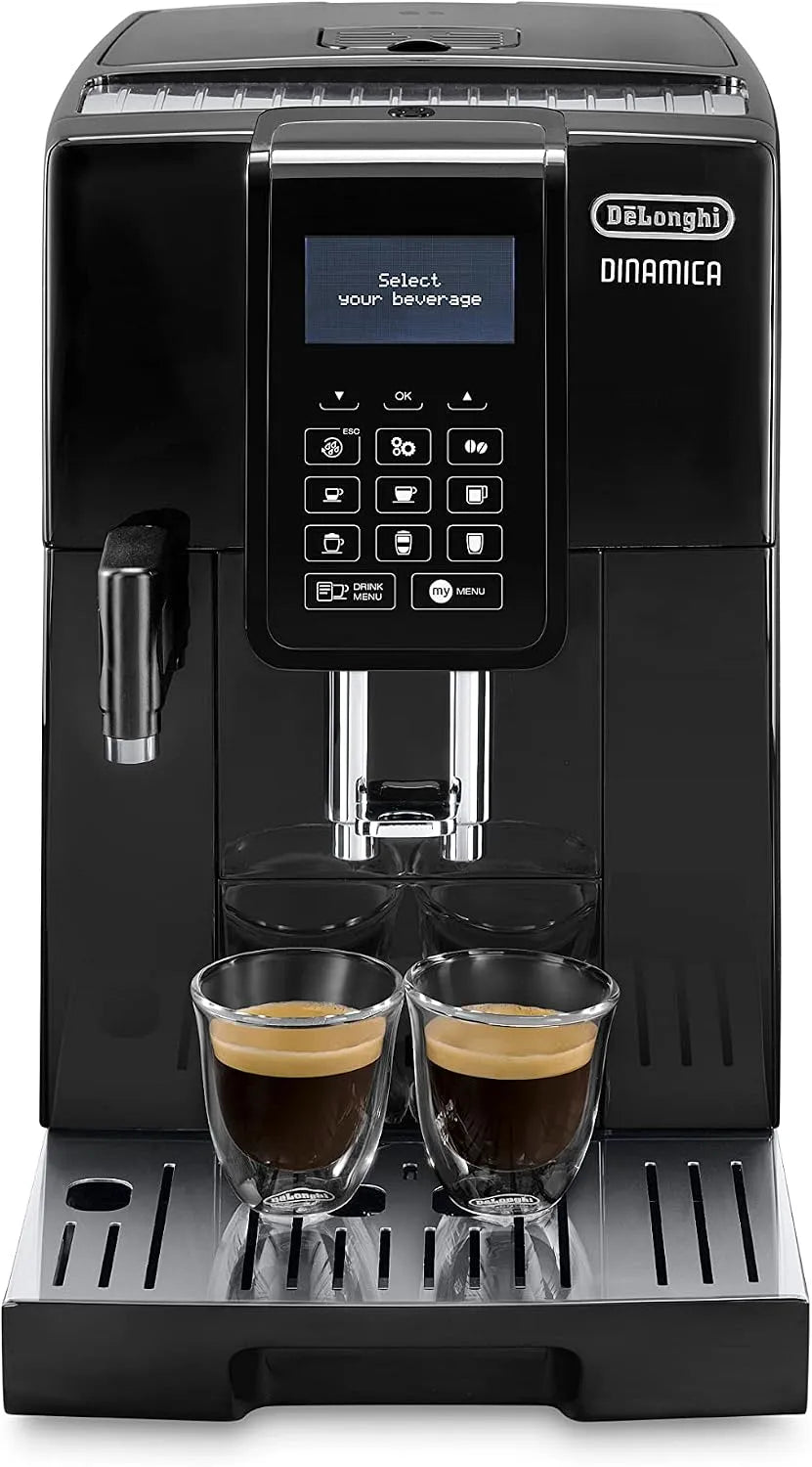 De'Longhi Espressomaschine ECAM353.75.B, Kaffeevollautomat mit LatteCrema Milchsystem, Kaffeevollautomat Modell, in Schwarz