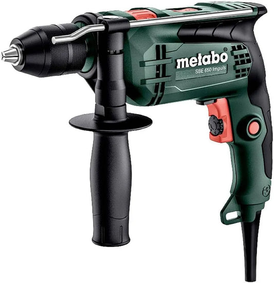 Metabo Schlagbohrmaschine Impuls, Kunststoffkoffer SBE 650 600743500