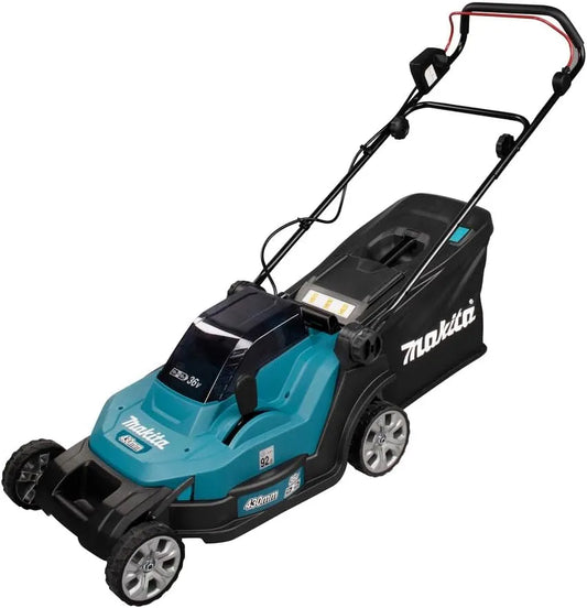Makita Rasenmäher DLM432Z, Akku 2x18 V, ohne Akku, ohne Ladegerät