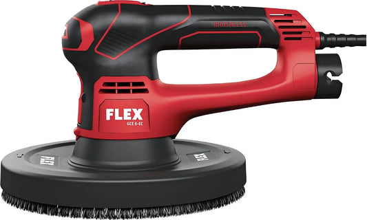 Und Deckenschleifer mit Wechselkopfsystem 504122 Flex Wand, Leistung 600 W, Kabellänge 4 m, stufenlose Drehzahlvorwahl, Giraffe