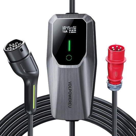 Modell 3-phasig Typ 2 Ladekabel 6-16A IEC 62196 62196-2 Mobile Wallbox