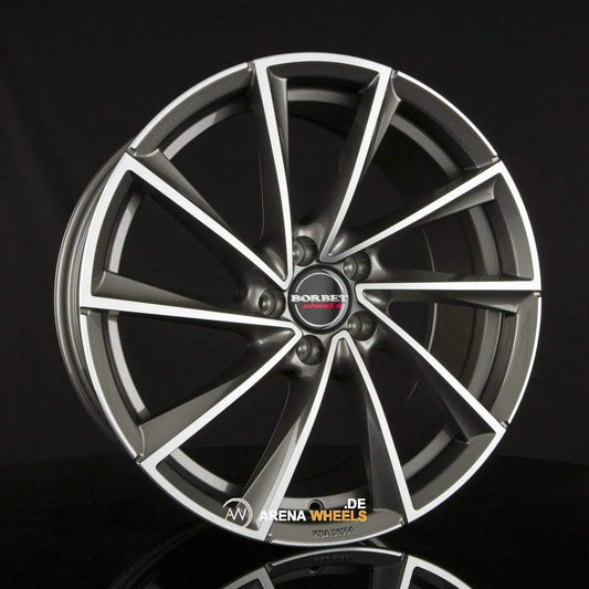 8J x 18 Zoll 5x112 Alufelge Felge KBA NEU ET 44 LK BORBET VTX