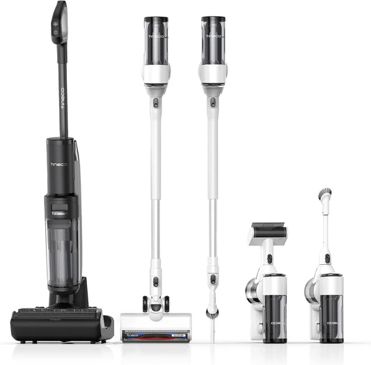 Nass- und Trockensauger 40min 50min, Staubsauger, Tineco Floor ONE Switch S7, 70℃ Flashdry, Saugwischer, Beidseitige Kantenreinigung