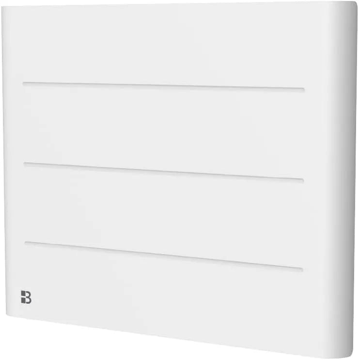 Tanin Heizkörper BESTHERM Bestherm, Leistung 1000 W, elektrisch, mit trockener Trägheit, Keramik, horizontal, weiß