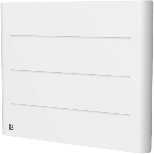 Tanin Heizkörper BESTHERM Bestherm, Leistung 1000 W, elektrisch, mit trockener Trägheit, Keramik, horizontal, weiß