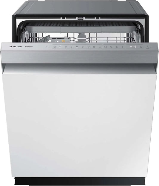Samsung Geschirrspüler DW60BG750SSLET, Fassungsvermögen 9,2 l Wasserverbrauch, 14 Maßgedecke, SmartThings AI Energy Mode, EEK: C, Weiß, Breite 60 cm