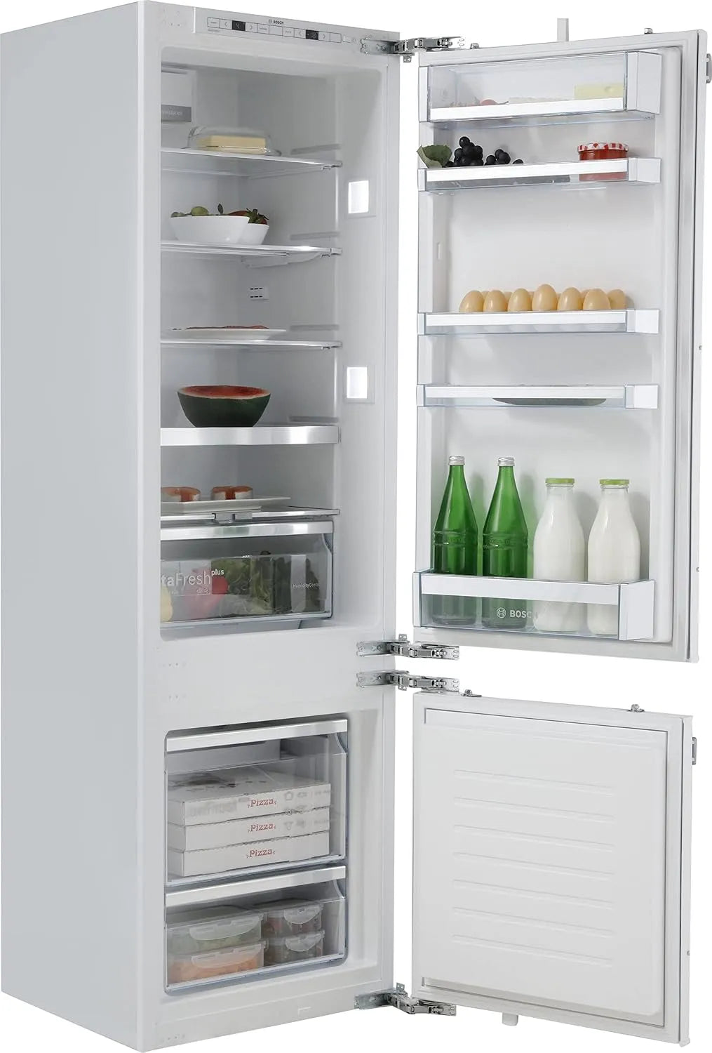 Bosch Modell, Serie 6 Einbau-Kühl-Gefrier-Kombination KIS87ADD0, VitaFresh plus 2x längere Frische, Fassungsvermögen 208L Kühlen & 61L Gefrieren