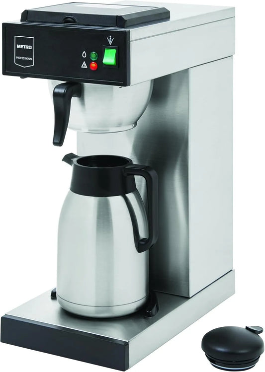 Kaffeemaschine GCT2001, Leistung 2000W, METRO Professional Filterkaffeemaschine, 2.3L Wassertank, Fassungsvermögen 1.9L, Isolierkanne, Entkalkungs