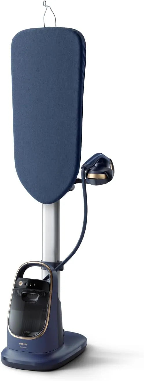 Philips Modell, All-in-One-Bügelkomplettlösung -Serie 8500 AIS8530/20, Mehrwinkliges Bügelbrett, kein Verbrennen, abnehmbare Basis