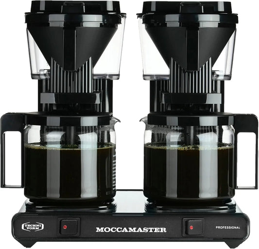 Modell Filter Kaffee Maschine Glas KBG744 59367 Moccamaster, 2 x 1.25 Liter, in Schwarz