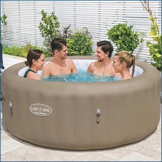 Bestway Whirlpool Lay-Z-SPA Palm Springs AirJet Ø 196 x 71 cm, rund