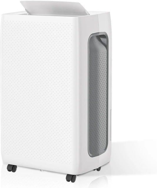 Luftentfeuchter 24H, Randaco 26L Elektrischer Entfeuchter Elektrisch für Räume bis 50m² mit Digitalanzeige, Ultra Leiser, Ablaufschlauch