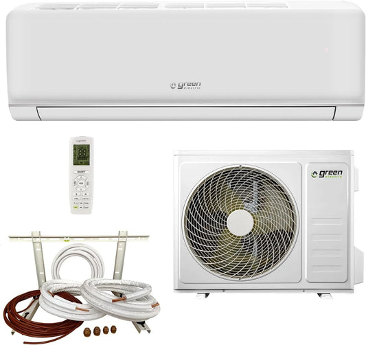 Modell R32 Mono Split 12000 BTU WiFi Energieeffizient A++ Plus Klimagerät, A+ Leistung 3, A+ 3,5 kW R32 mit Installationsset 5 Meter