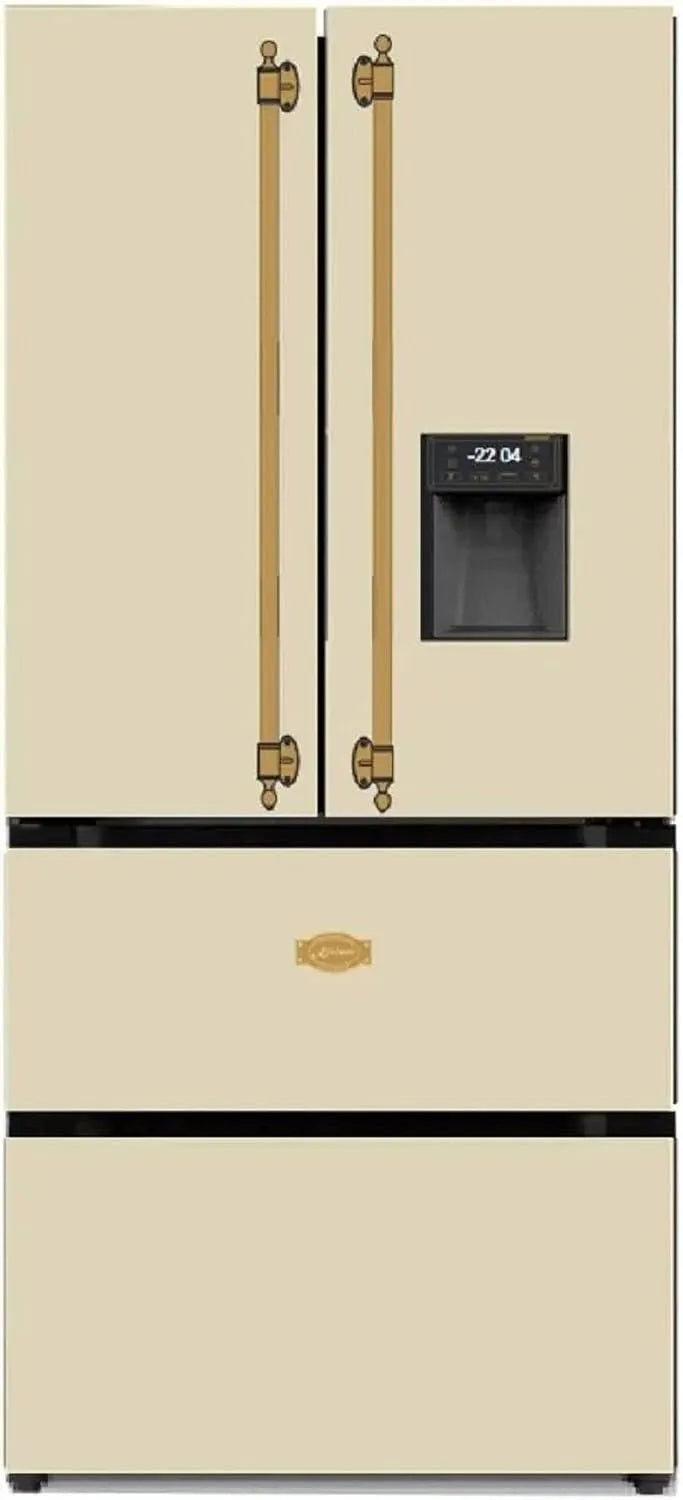Kühlschrank KS 80425 Kaiser ElfEm Side-by-Side, 83 cm breit, 183 cm hoch, No Frost 506 L, Retro, Kühl Gefrier Kombi