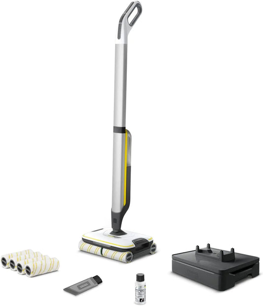 Kärcher Hartbodenreiniger FC 7 Cordless Extra, Flächenleistung pro Akkuladung: ca. 135 m², Akkulaufzeit: ca. 45 min, exklusiv bei Amazon